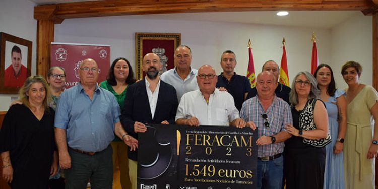 Entregada la recaudación de FERACAM para las asociaciones sociosanitarias de Tarancón