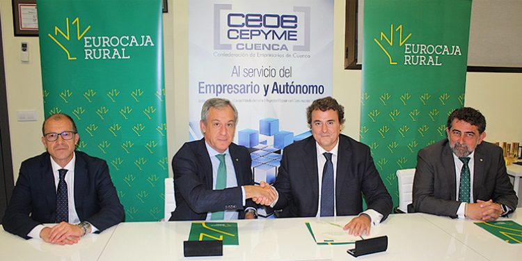 Eurocaja Rural y CEOE-Cepyme Cuenca fortalecen su compromiso para dinamizar la economía conquense