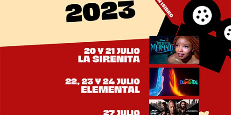 La programación del cine de verano en Tarancón continúa con ‘La Sirenita’, ‘Elemental’ ‘Fasta & Furious X’, Indiana Jones y Ruby La programación del cine de verano en Tarancón continúa con ‘La Sirenita’, ‘Elemental’ ‘Fasta & Furious X’, Indiana Jones y Ruby