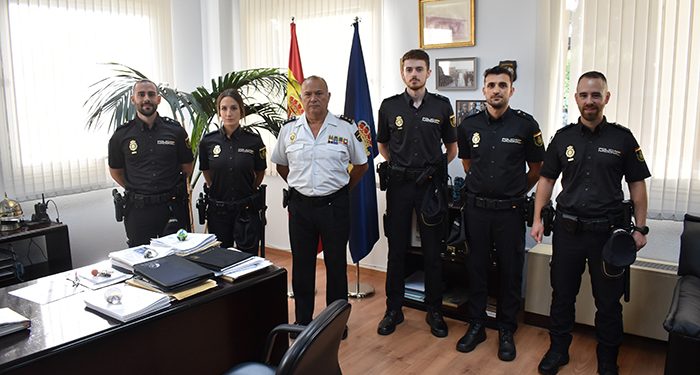 La comisaría de Cuenca incorpora siete policías nacionales en prácticas