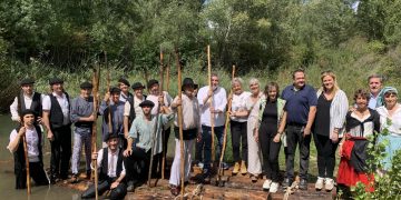 Uribes visita el Museo Regional de los Gancheros y la Madera en Vadillos