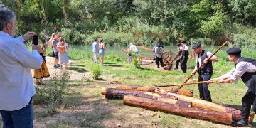 Vídeo. Museo de los gancheros y Jornada Ganchera en Puente de Vadillos
