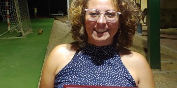 María Marquina en Jábaga. El sentimiento de pertenencia está muy poco arraigado y el pueblo lo hacen sus vecinos.