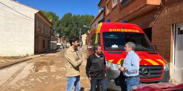 Los bomberos de la Diputación de Cuenca han llevado a cabo 21 intervenciones en el municipio de Iniesta por la riada