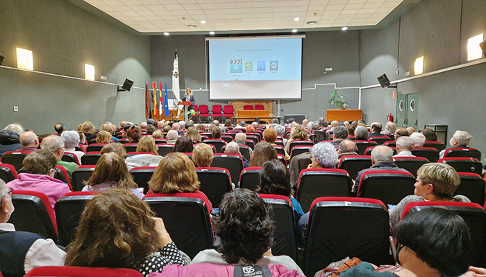 Lleno en la primera sesión de Cinefórum Aguirre organizado por el Ayuntamiento de Cuenca y Cineclub Chaplin