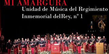 Mi Amargura. Unidad de Música del Regimiento Inmemorial del Rey, número 1, en el Concierto de Cuaresma 2024