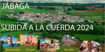 Acción en la VIII Subida a la Cuerda en Jábaga